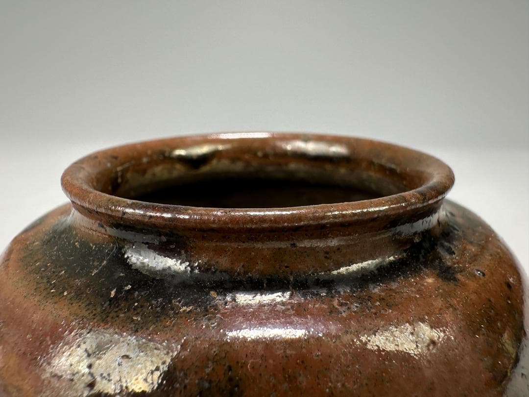 日本美術　桃山～江戸時代　古瀬戸　茶道具　茶入　大海　古物　時代茶器