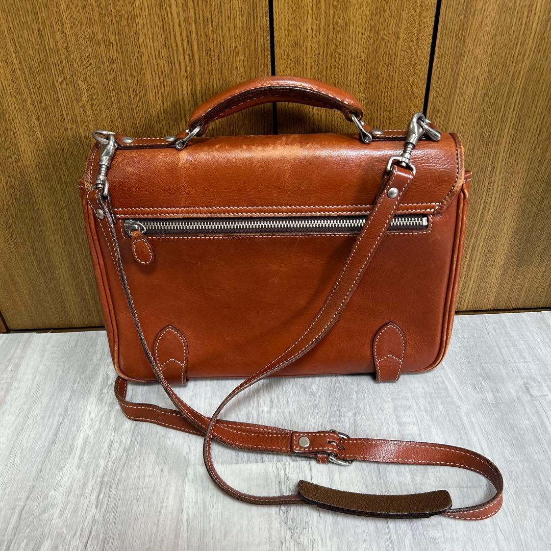 青木鞄 GAZA 本革 ビジネスバッグ ハンド ショルダー 2way 鍵付き