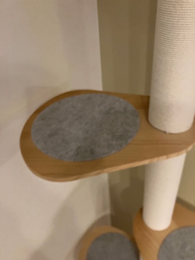 突っ張り型キャットタワー 3段