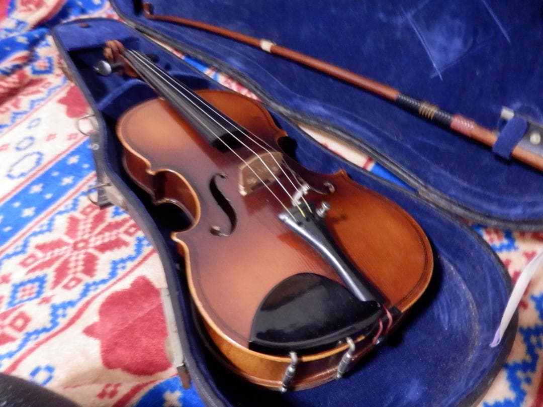 ❤️６５年前の音色★初期★鈴木バイオリン1960★No.B★1/4★日本★ケース