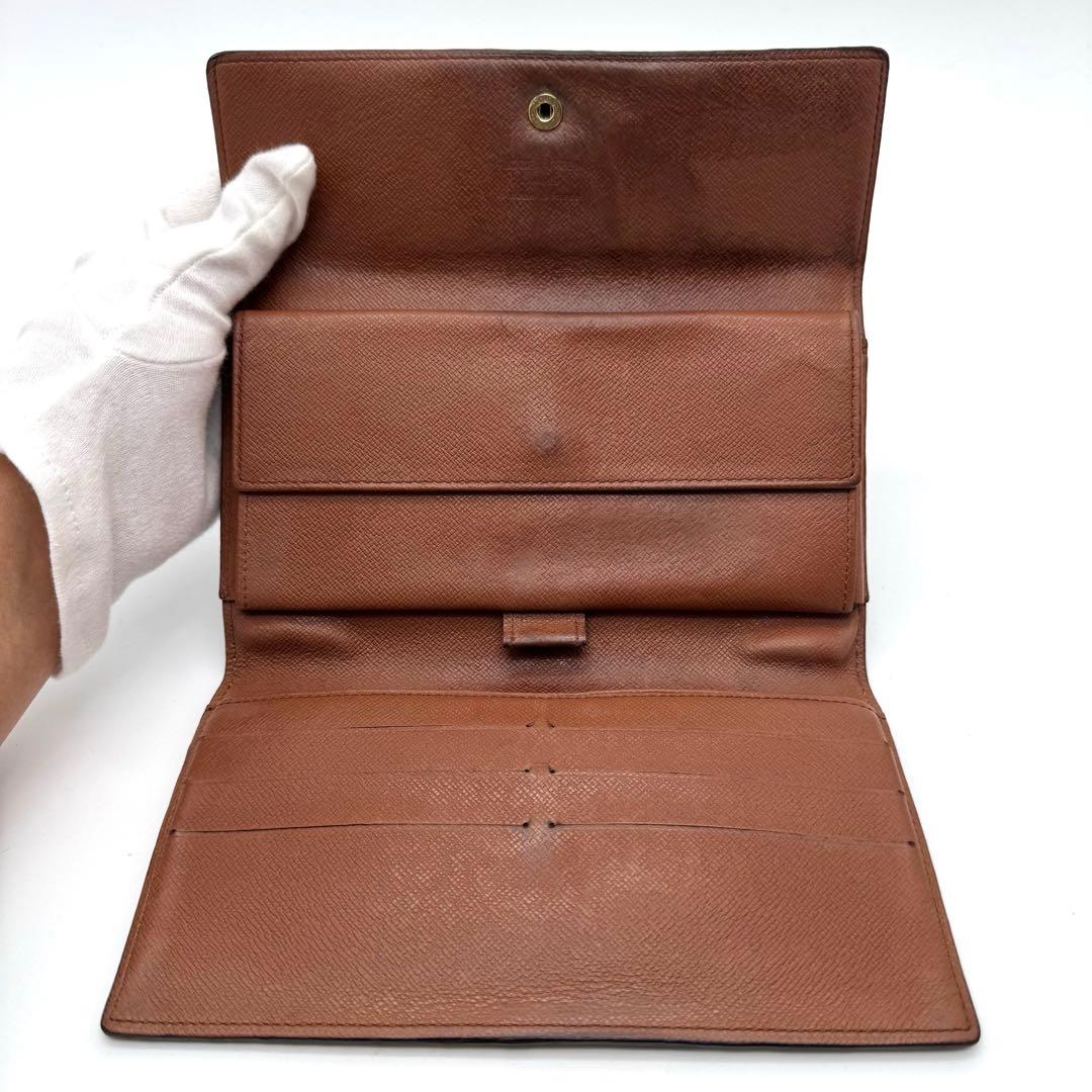 美品✨️ルイヴィトン　モノグラム　インターナショナル　長財布　折り財布