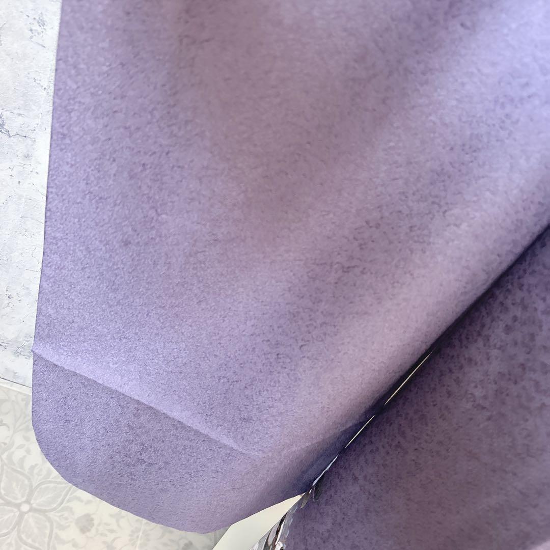 振袖　フルセット　正絹　辻が花　帯　襟　レース　薄紫　成人式　m3