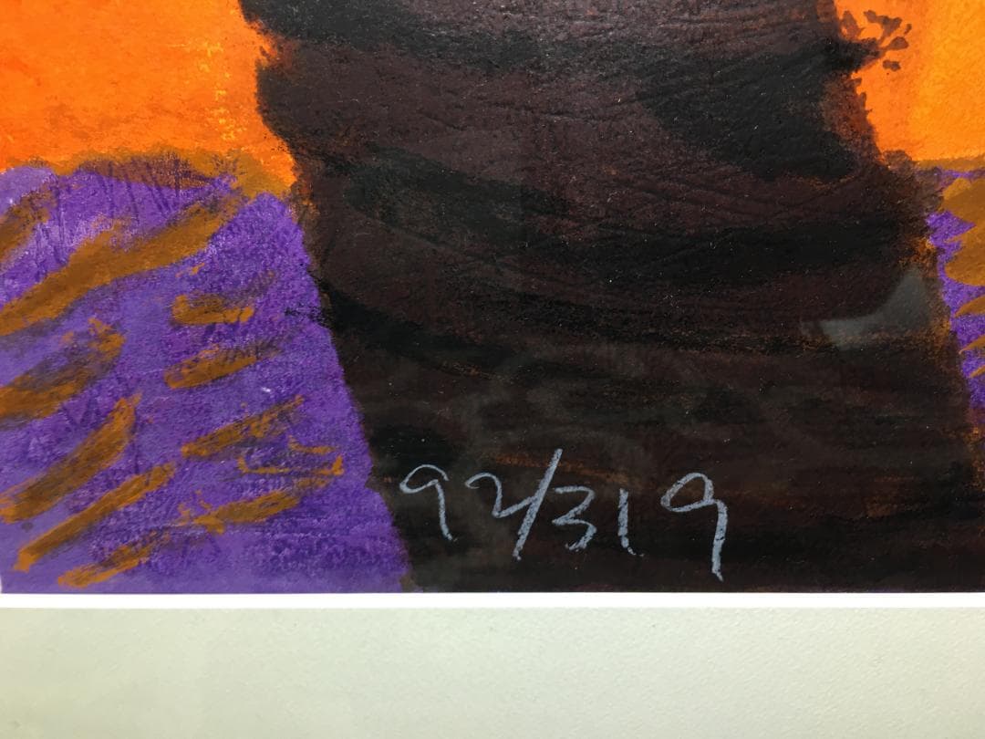 【真作】Michael Leu　マイケル・ルー　シルクスクリーン　直筆サイン