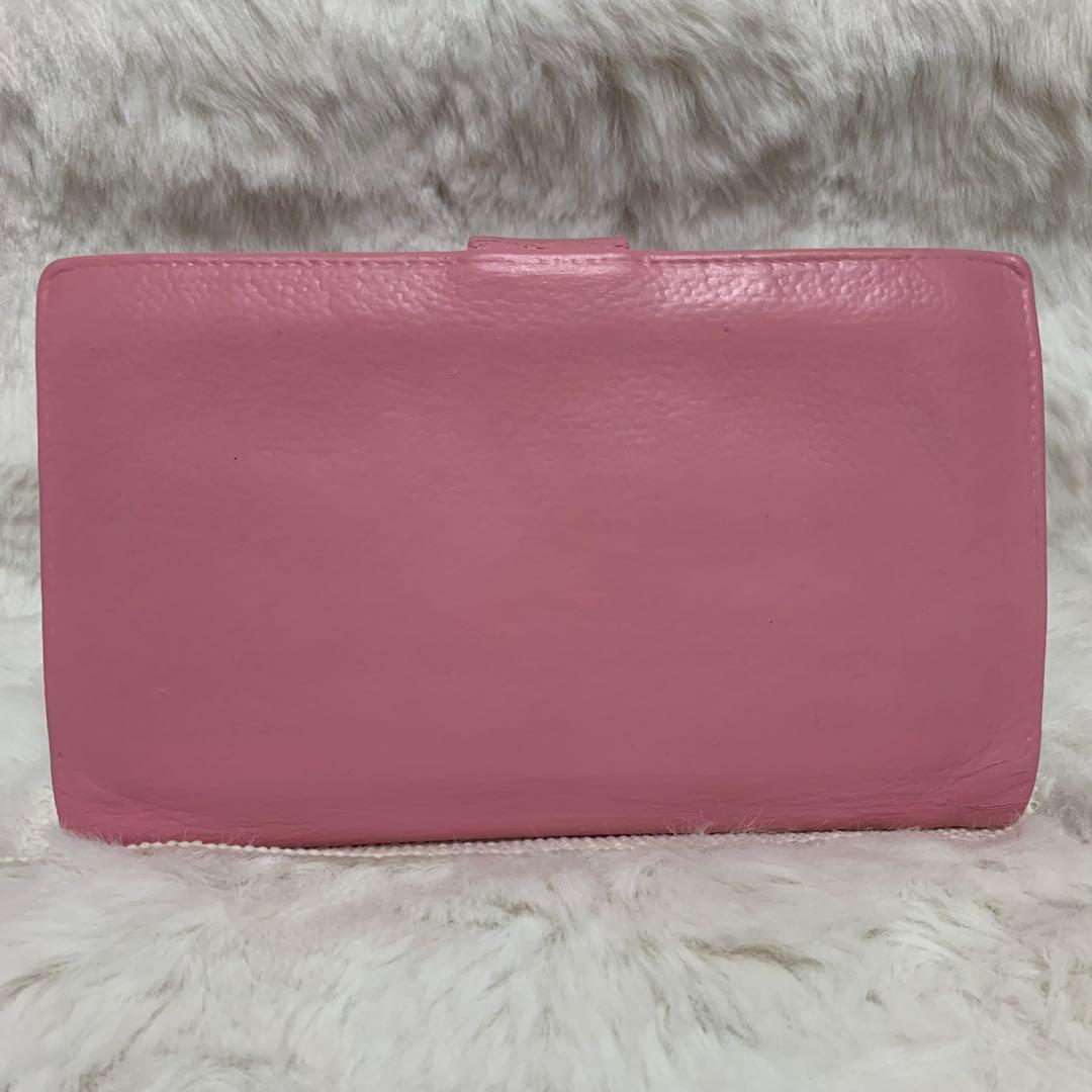 みつこCHANE シャネル　キャビアスキン　ピンク　ココマーク