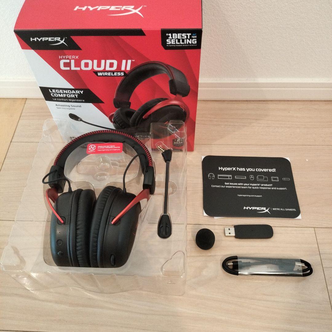 HYPERX CLOUD II WIRELESS(無線ヘッドホン)