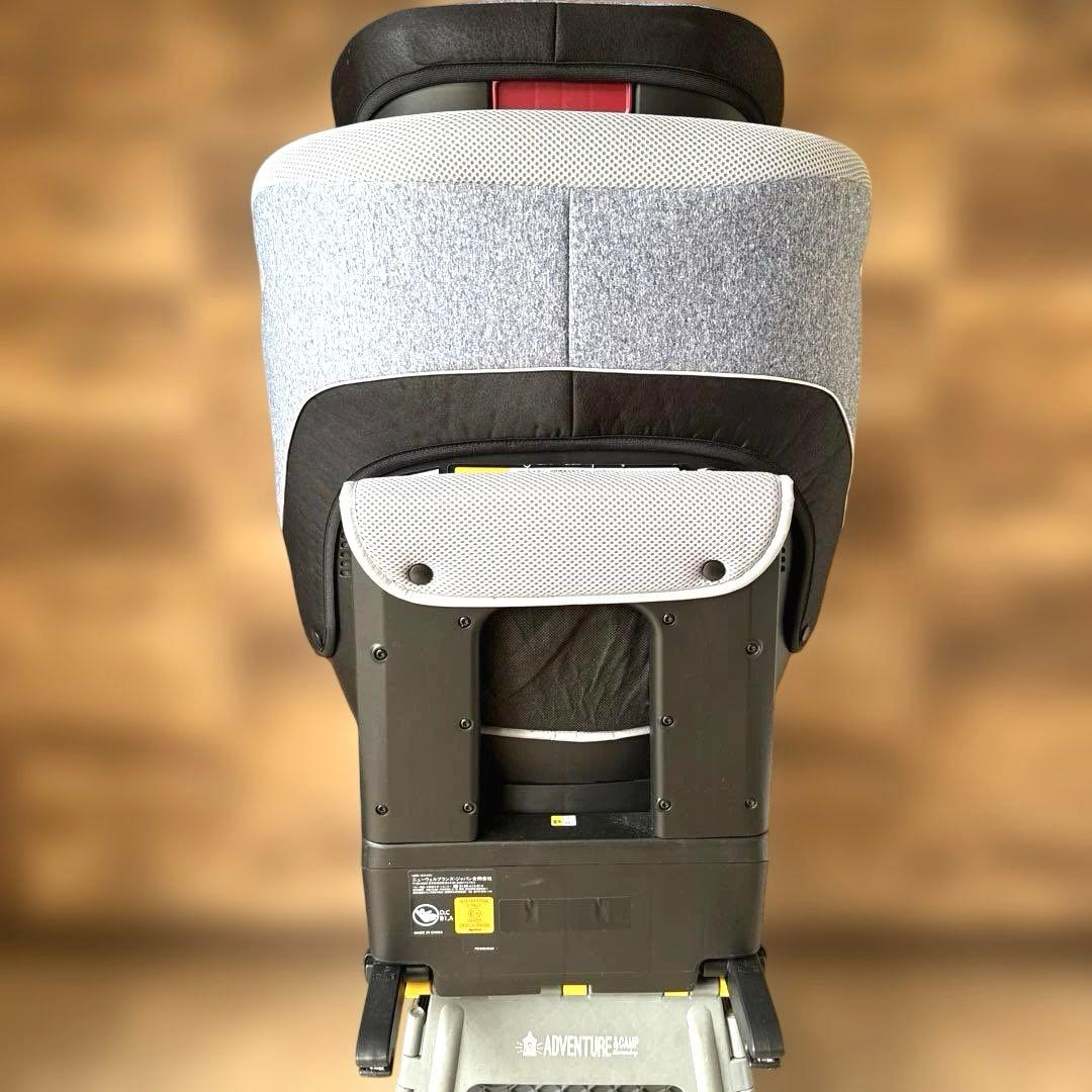 Aprica チャイルドシート グレー ISOFIX クルリラ　新生児