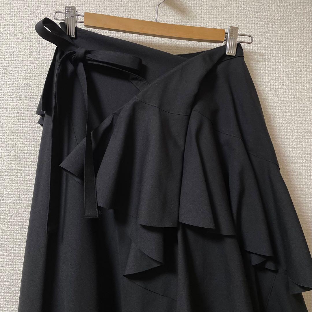 JUNYA WATANABE Wrap Skirt フリル 巻きスカート