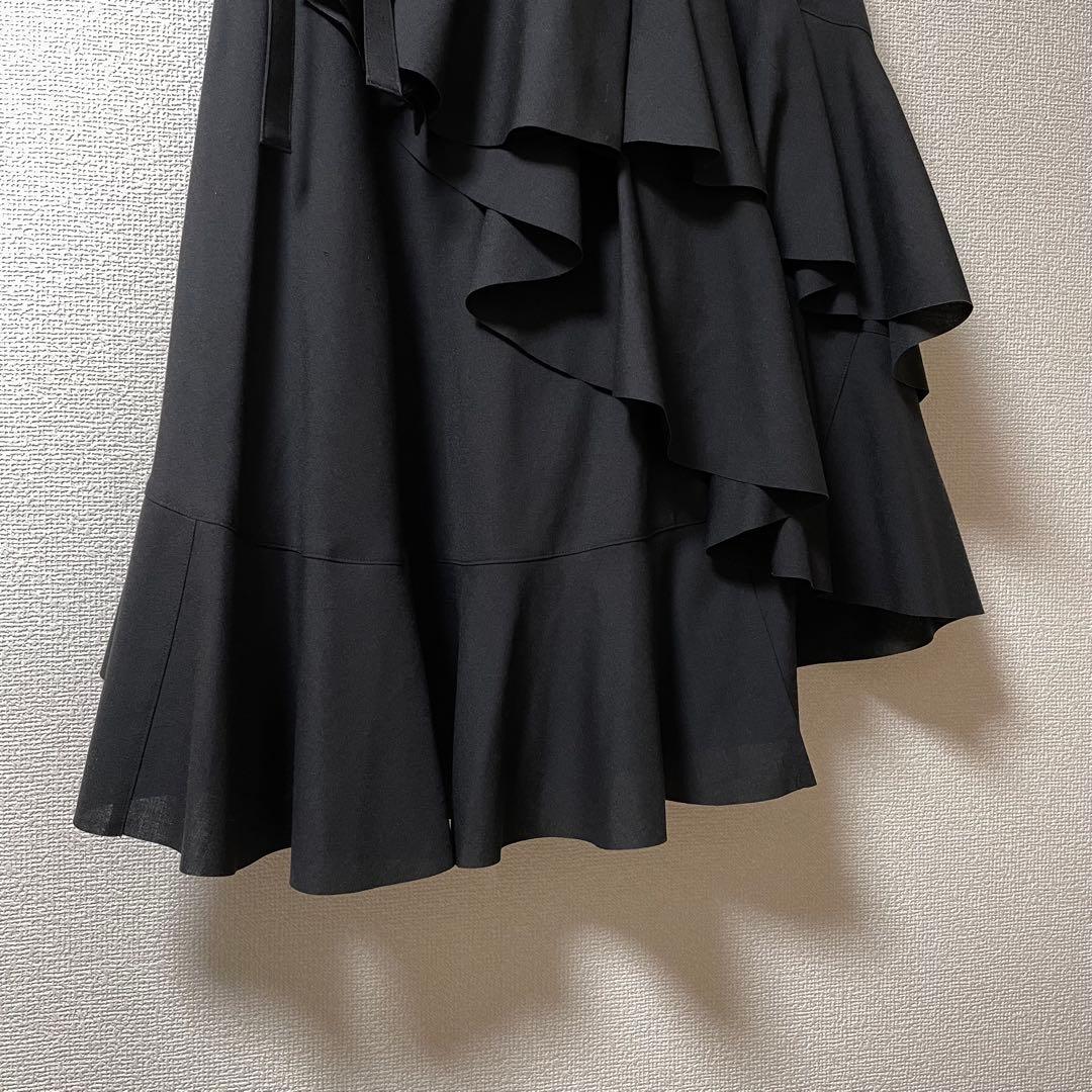JUNYA WATANABE Wrap Skirt フリル 巻きスカート