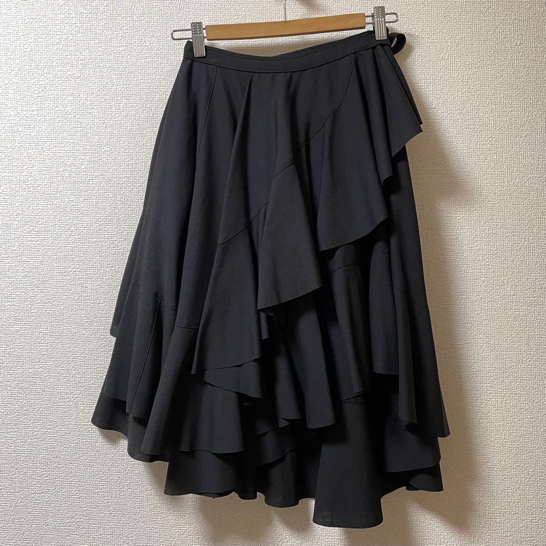 JUNYA WATANABE Wrap Skirt フリル 巻きスカート