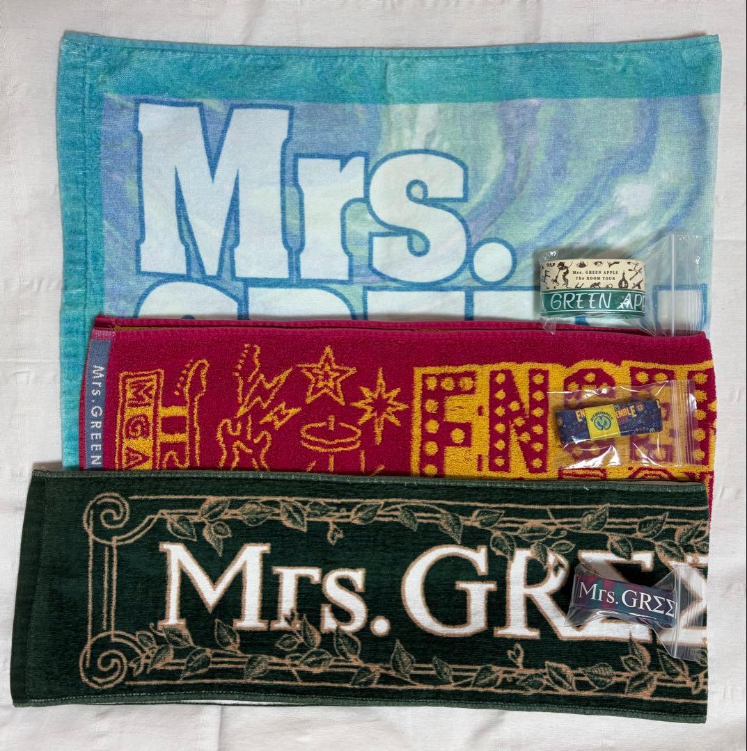 Mrs.GREEN APPLE タオル　ラバーバンド