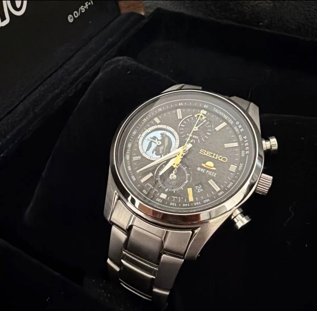 SEIKO × ONE PIECE 25周年記念 クロノグラフ 腕時計 限定