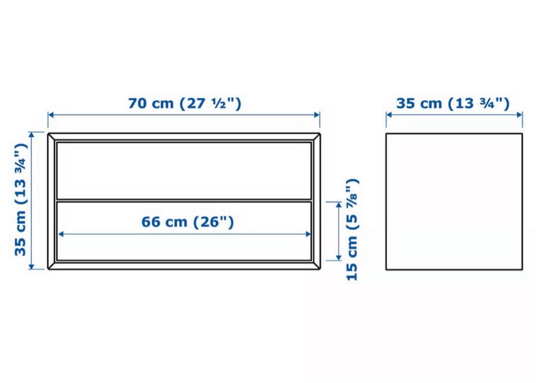 IKEA イケア　エーケト　EKET キャビネット ２個セット