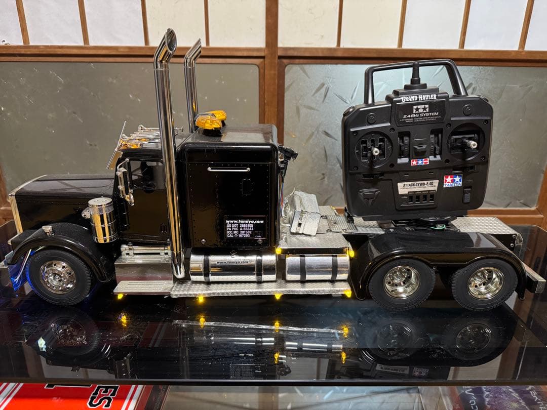 TAMIYA タミヤ1/14 グランドハウラー　フルオペレーション付き