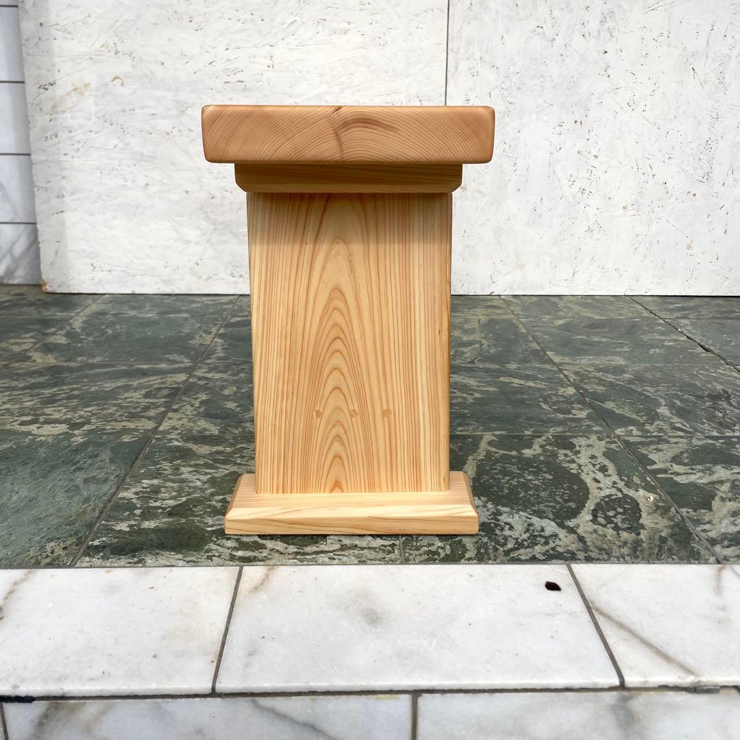 国産ひのき　ダイニングベンチ　木製ベンチ　スツール