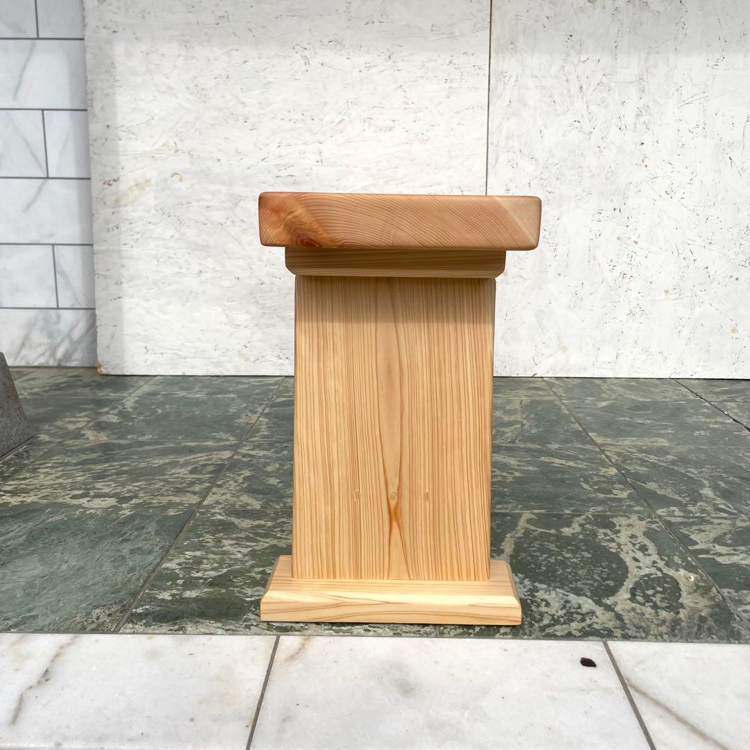 国産ひのき　ダイニングベンチ　木製ベンチ　スツール