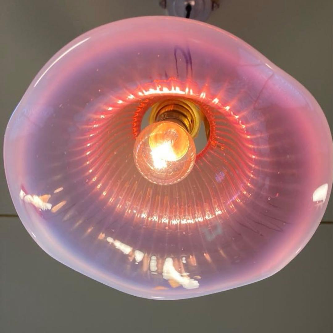 アーリーフェントン　1910年　ランプシェード　アンティーク　オパールセント