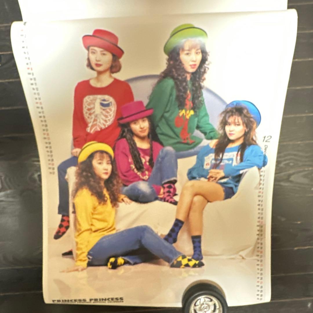 大セール品　プリンセスプリンセス　B2 カレンダー　1992年　ミュージシャン