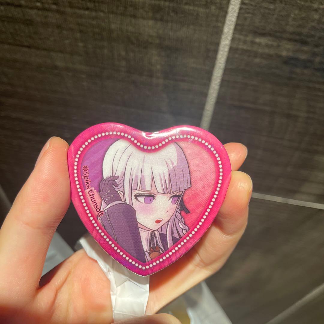 ダンガンロンパ 霧切 テレ顔缶バッジ