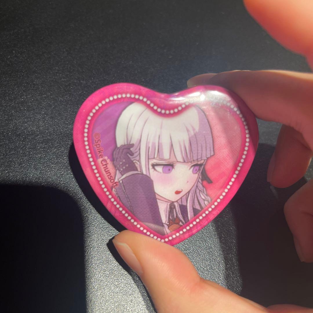 ダンガンロンパ 霧切 テレ顔缶バッジ