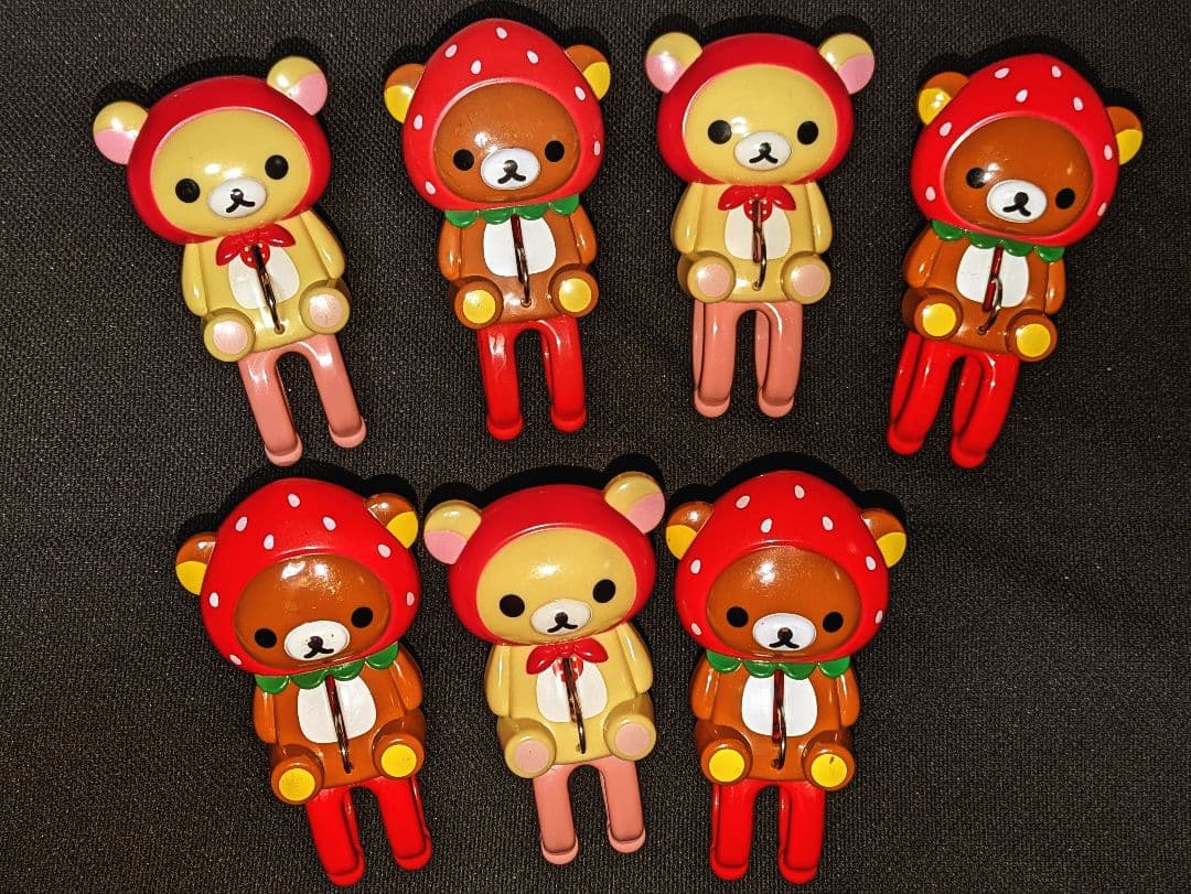 ♡激レア♡リラックマ♡ダイカット♡洗濯バサミ ７個♡超激レア＆おすすめ商品♡