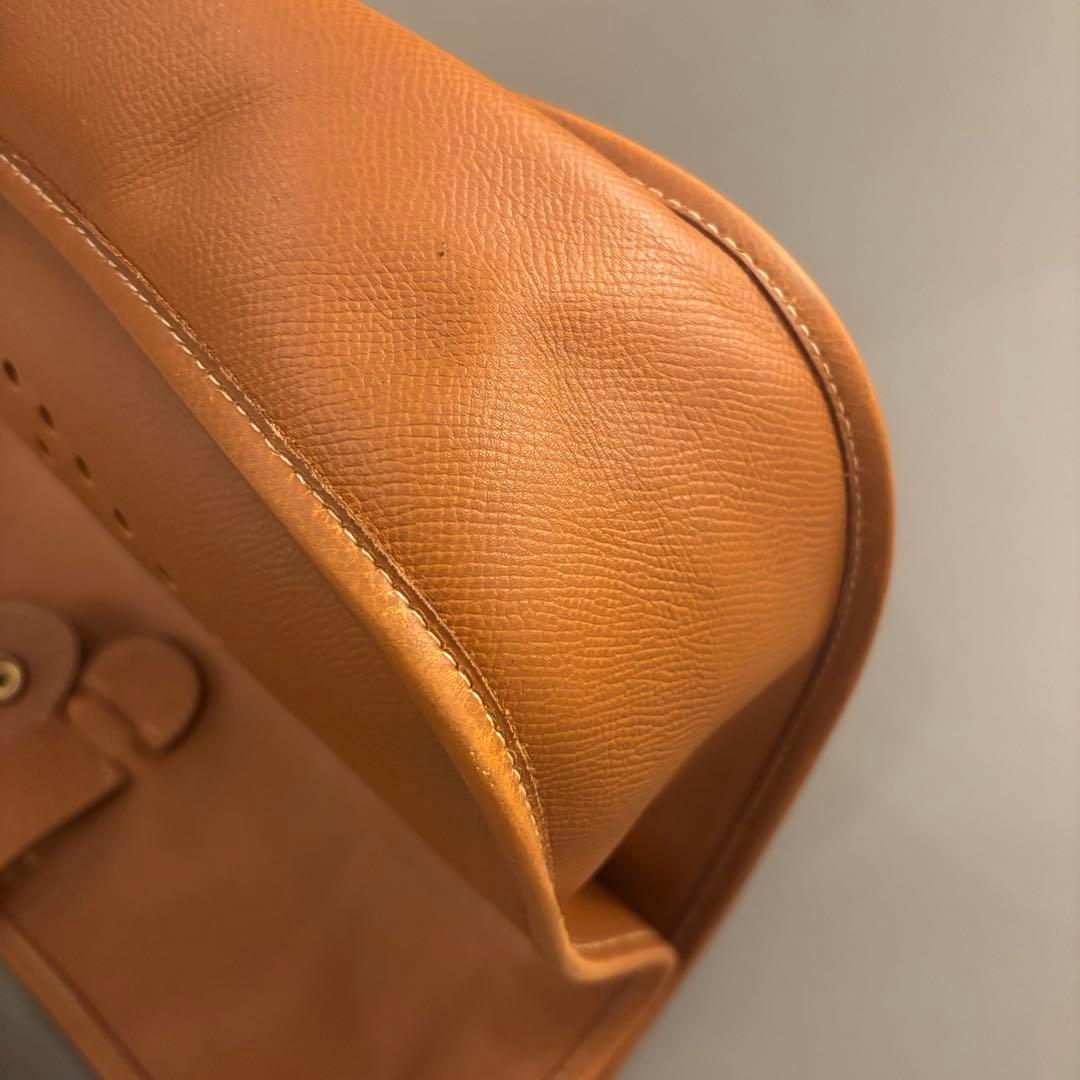 HERMES エルメス エヴリン エブリン　GM キャメル エプソン ショルダー