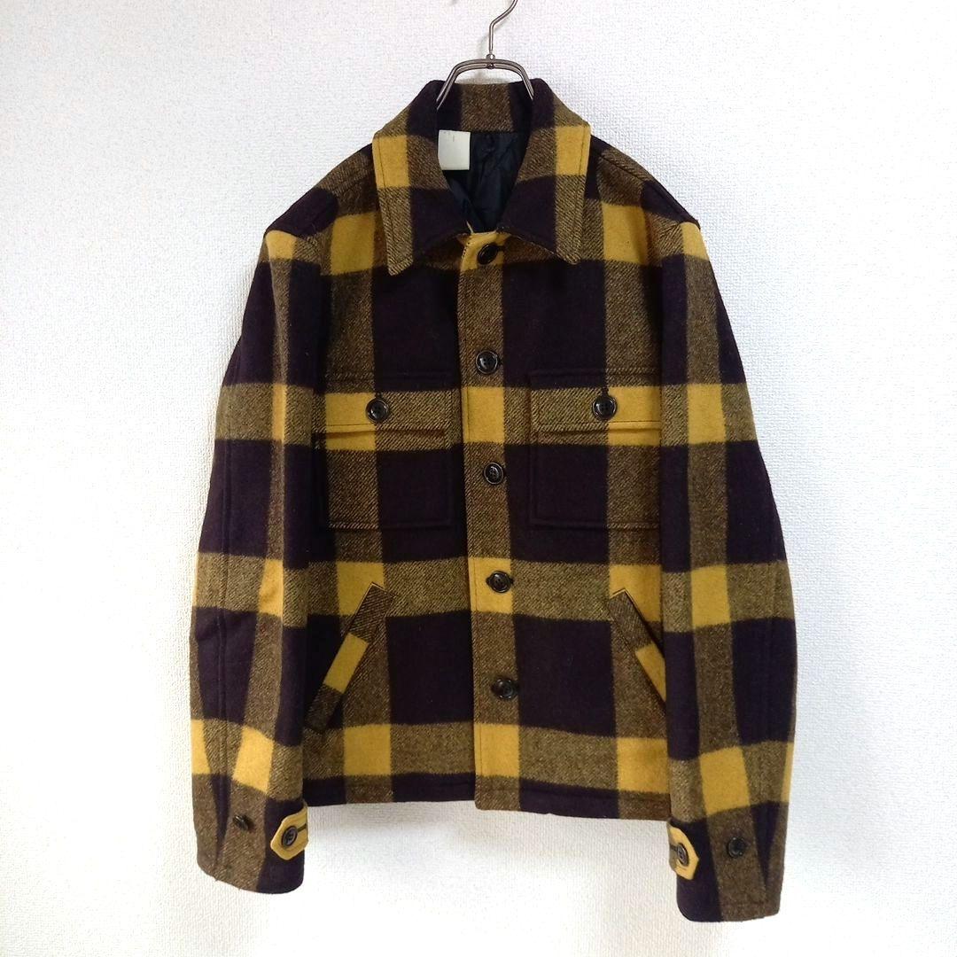 フォロー割 エヌハリウッド バッファローチェックジャケット ブロックチェック