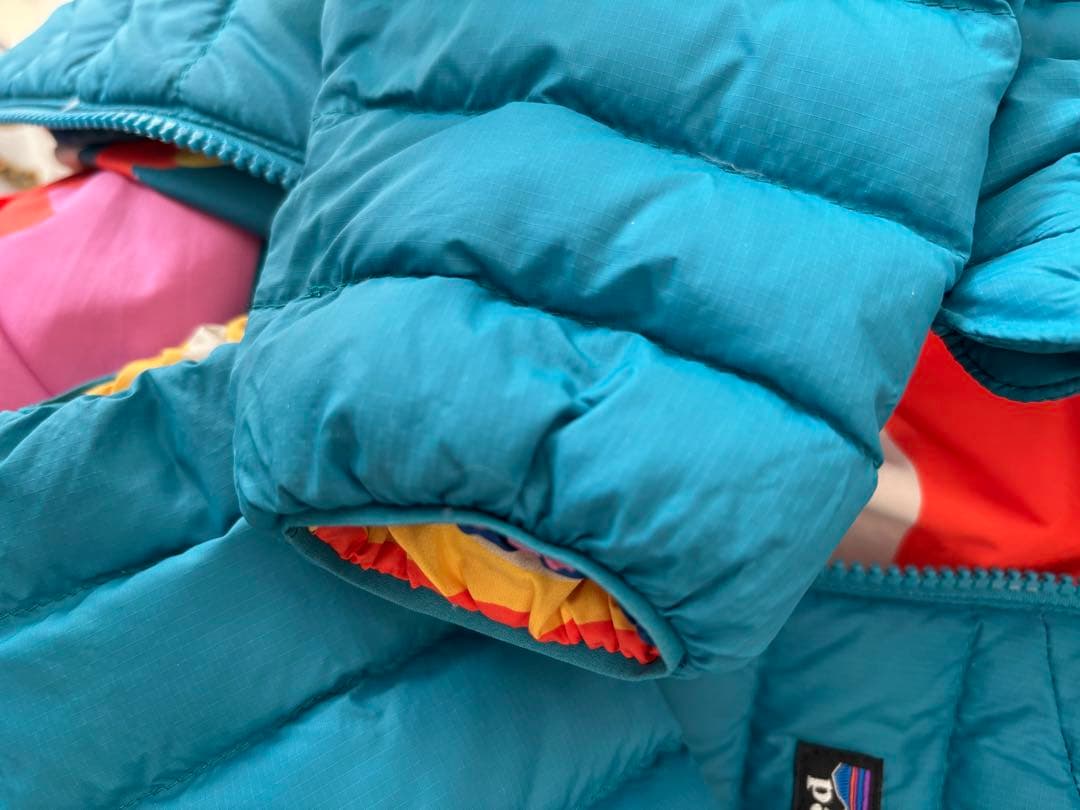 Patagonia カラフル ダウンコート