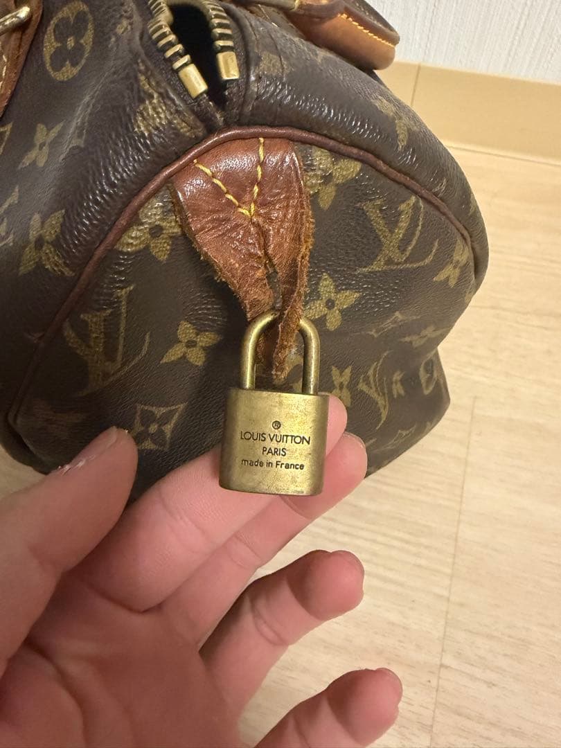 ベ*ル様 ルイヴィトン　モノグラム　ハンドバッグ　スピーディ30 ミニボストン