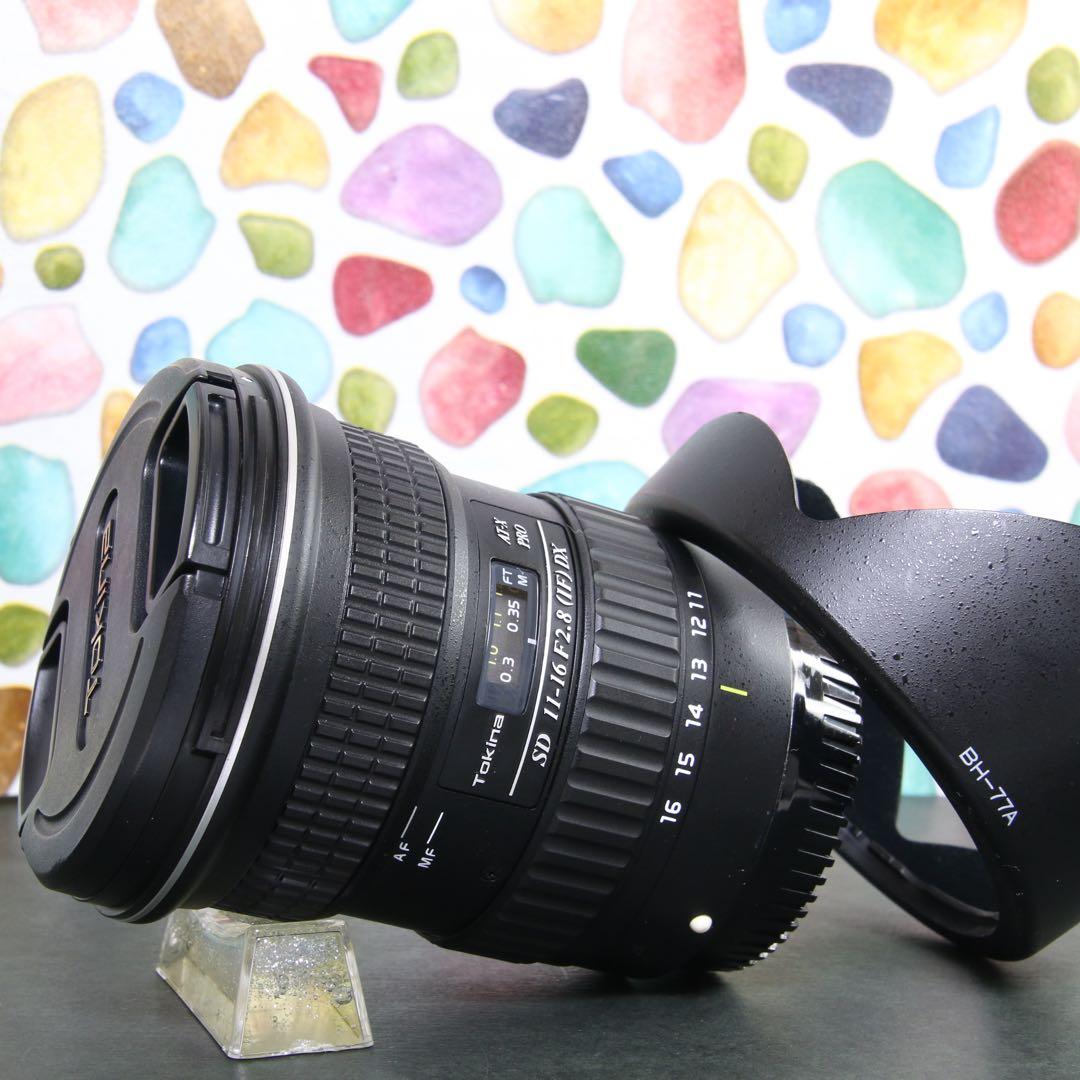 ♥︎◇美品 フード付♪ ◇TOKINA 11-16mm F2.8 Canon