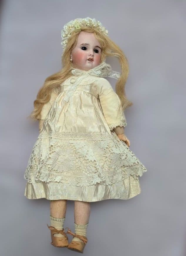 SFBJ アンティークドール ジュモー系美人フェイス オープンマウス