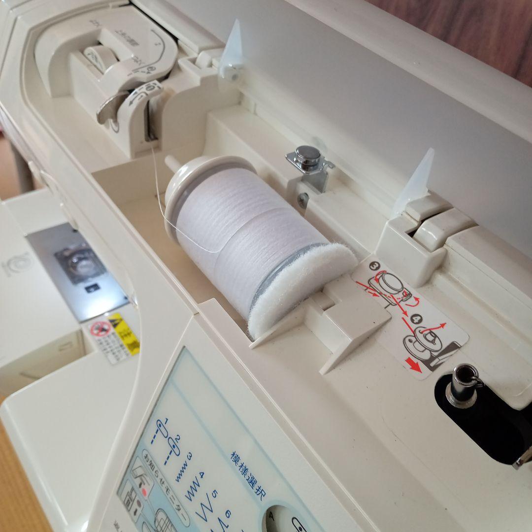 シンガー電子ミシン本体　分解整備済み　フットコントローラー付き