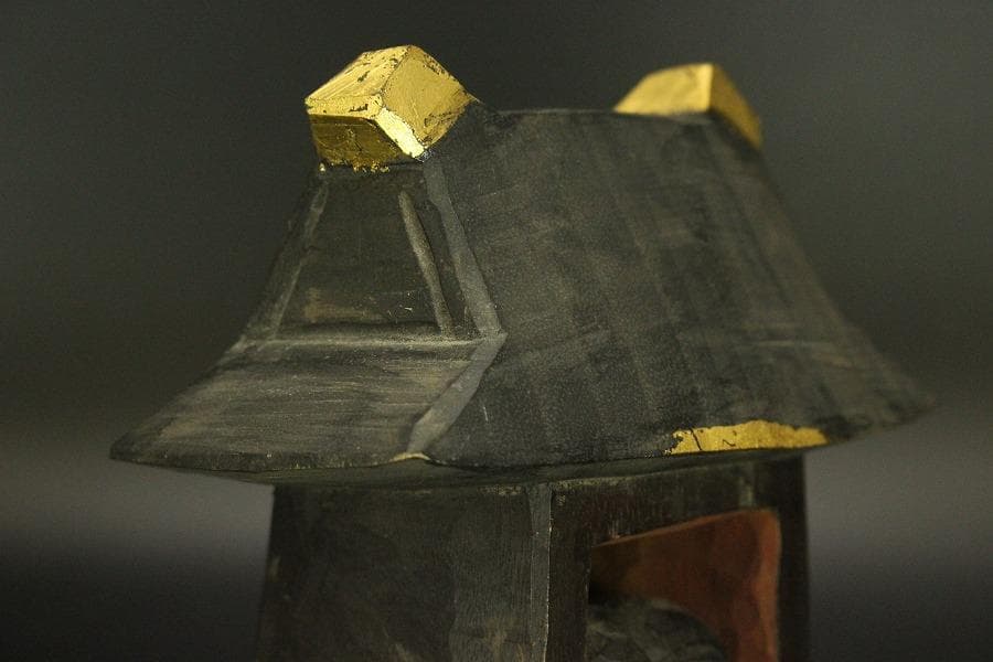 但馬彫刻 松田一 作 大黒天座像(ZE520)