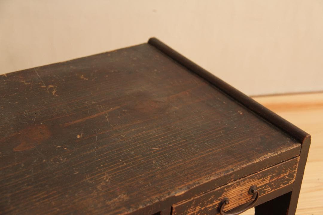 文机　引き出し2杯　アンティーク　古道具