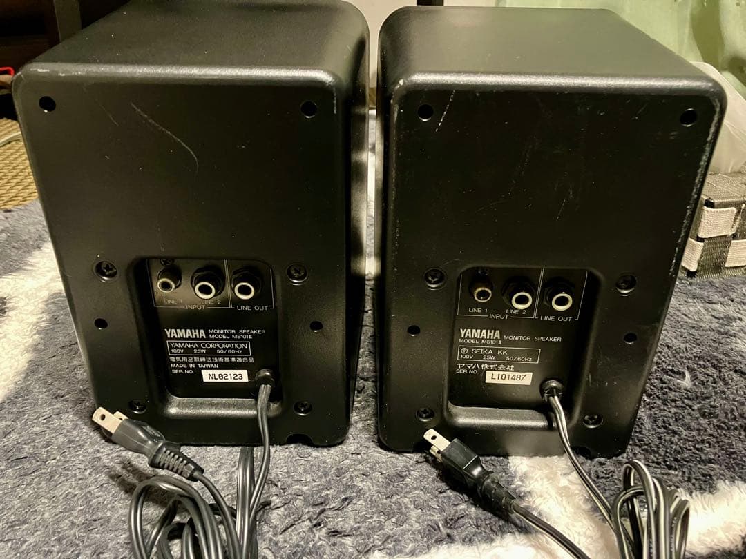 モ*ン様 2個セット ヤマハ YAMAHA モニタースピーカー MS101 II