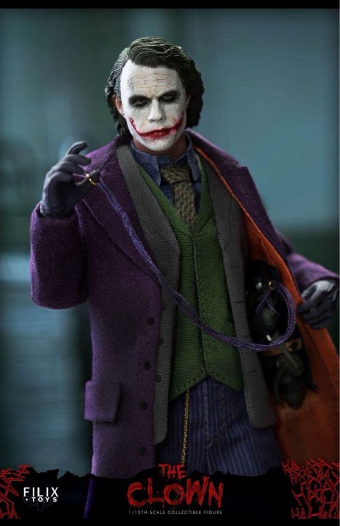 最終値下げ ダークナイト ジョーカー フィギュア filix toys