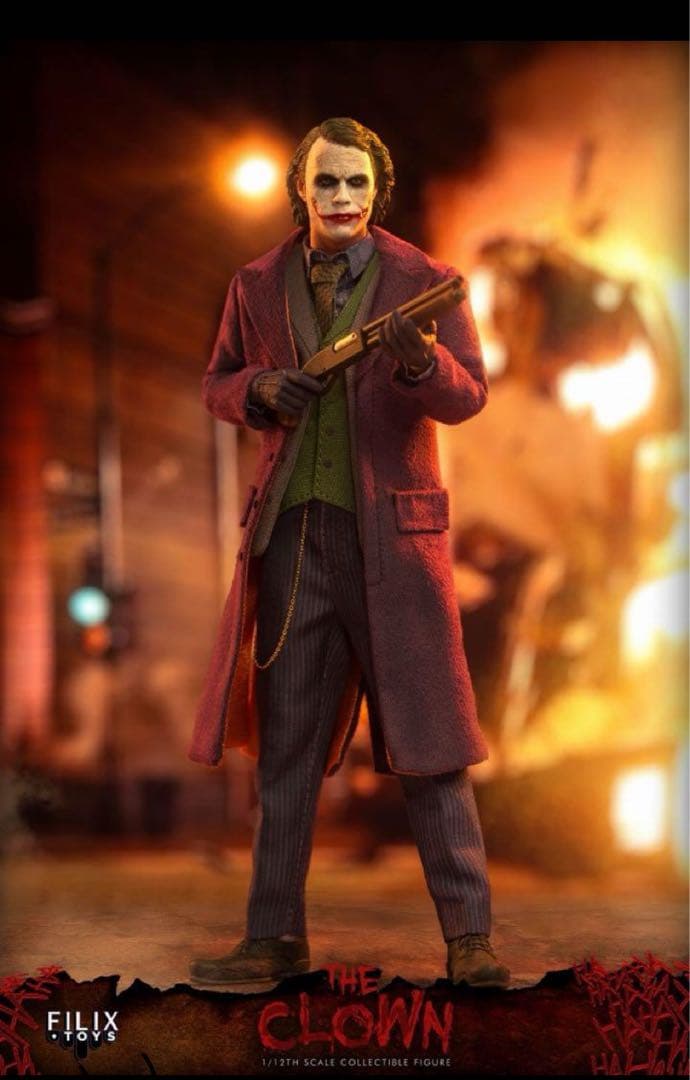 最終値下げ ダークナイト ジョーカー フィギュア filix toys