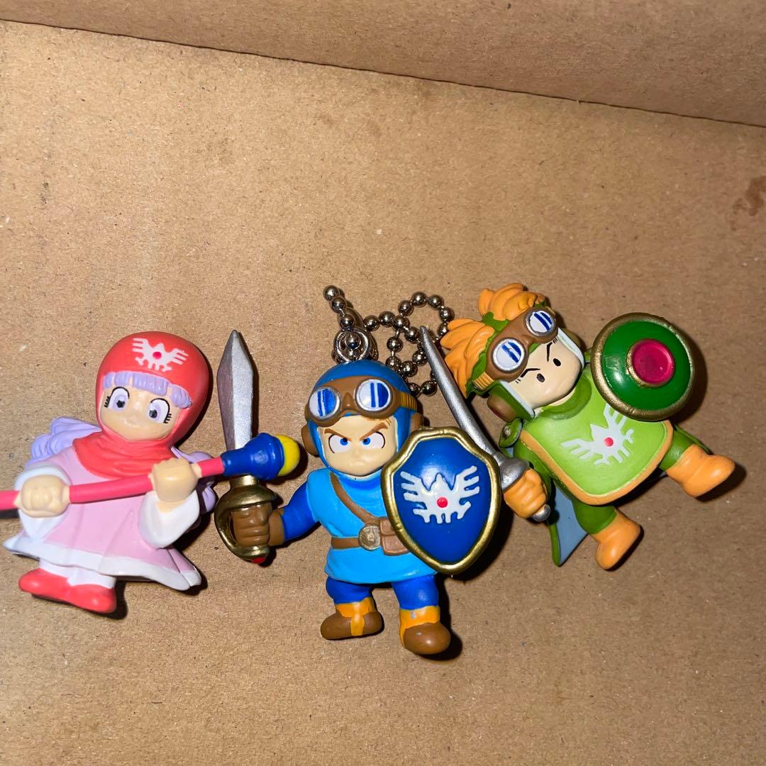 ドラゴンクエスト キャラクターキーホルダー人形3コ