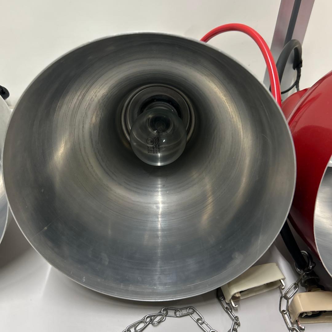 工業用 ペンダントライト ランプシェード 昭和レトロ 工場灯 3個セット