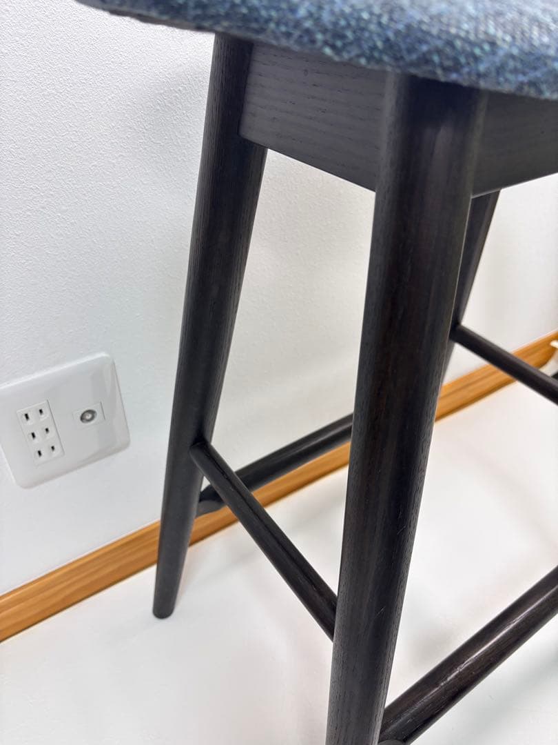 【美品】飛騨高山 名門 柏木工 (KASHIWA) カウンタースツール