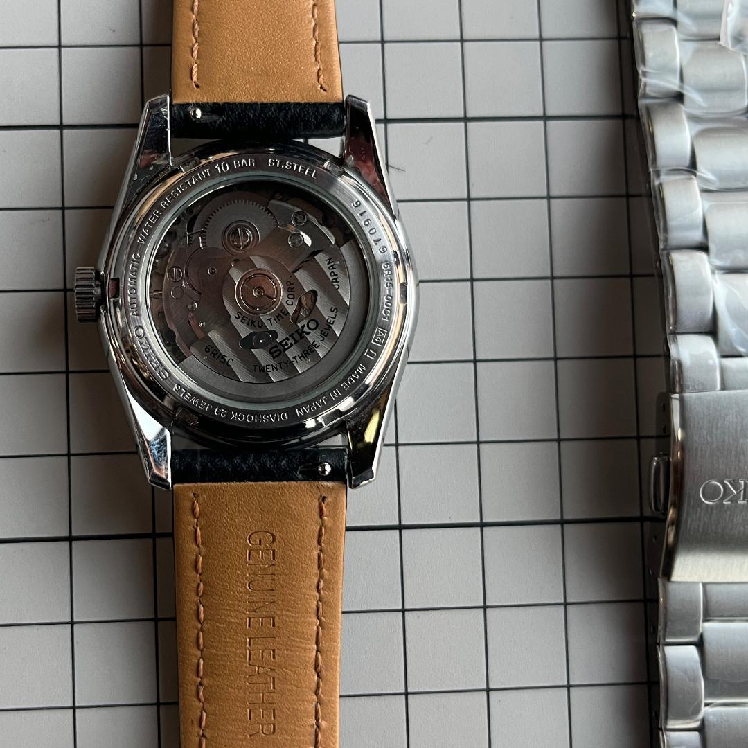 SEIKO メカニカル 自動巻 SARB035 文字盤ホワイト 裏スケルトン