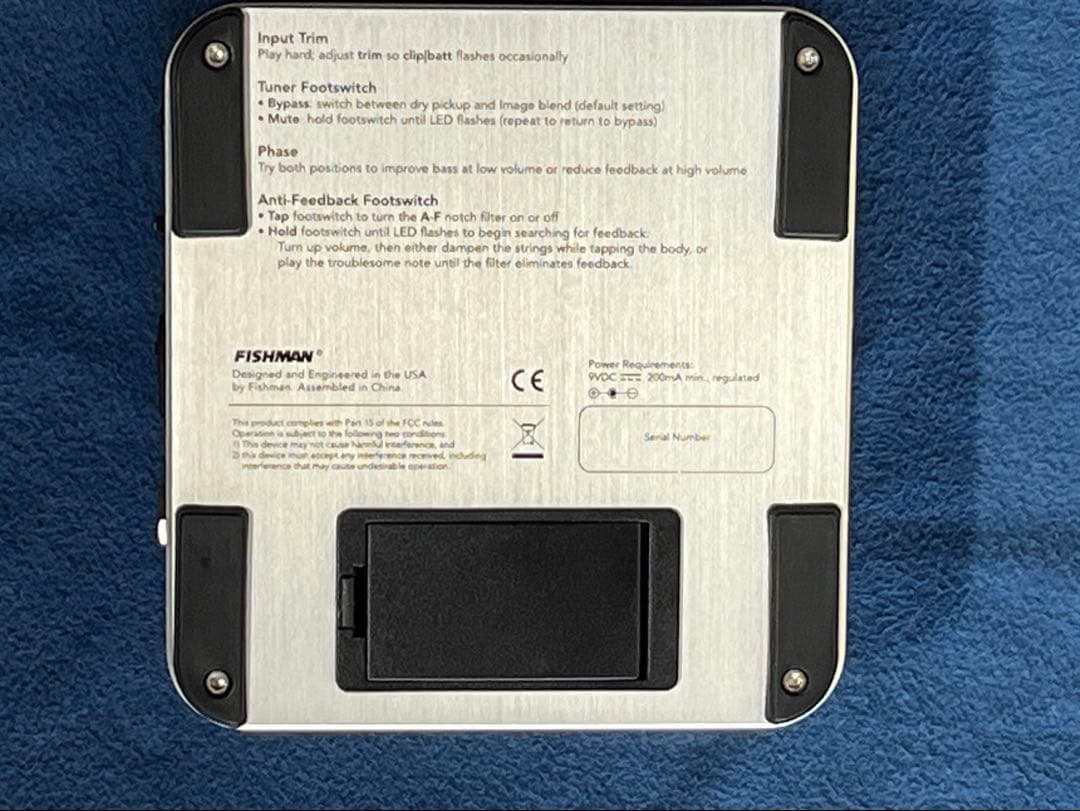 Fishman 「Aura Spectrum DI」　高品位DI❗️