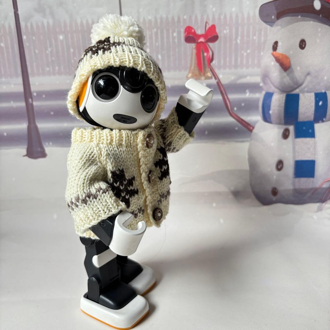 あさみ様＊雪模様編み込みセーターとニット帽とマフラー2点フーディガン＊おまとめ