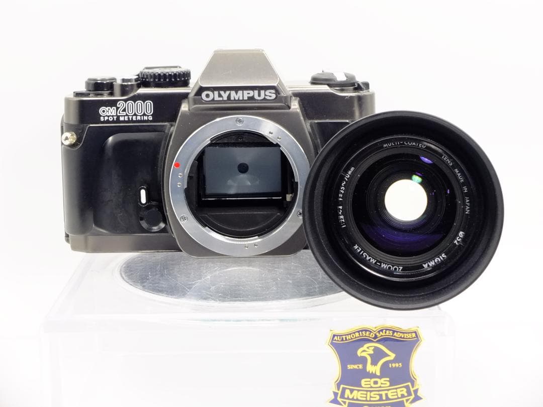 【実写確認済整備品】オリンパスOM2000／シグマ35-70mmf2.8-4付