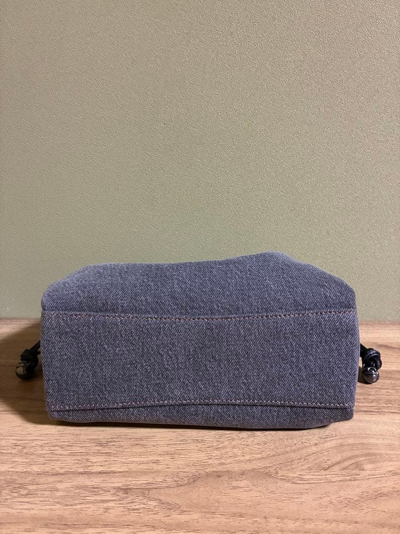 コーチ　フェイ　グレーデニム　ショルダーバッグ