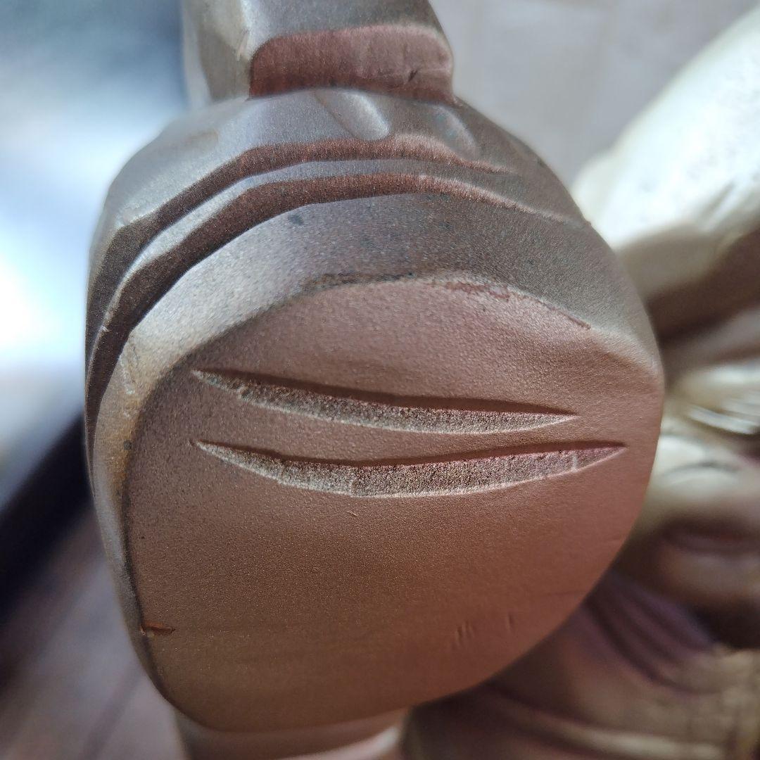 木彫り 大黒天 Statue Lucky God Vintage