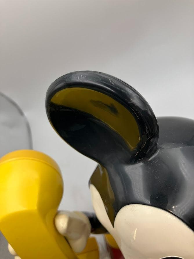 【激レア】　レトロ　アンティーク　ミッキーマウス　プッシュ式　電話機