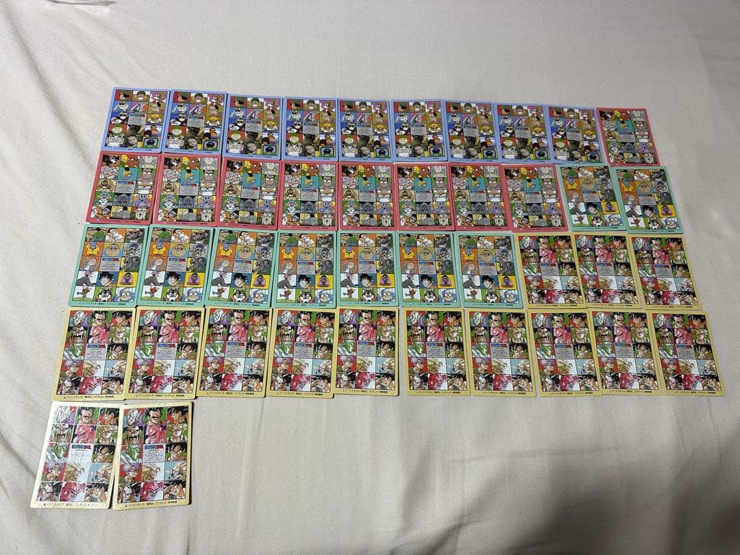 【海外限定】日本未発売 入手困難 ドラゴンボール 表紙カード 42枚フルコンプ