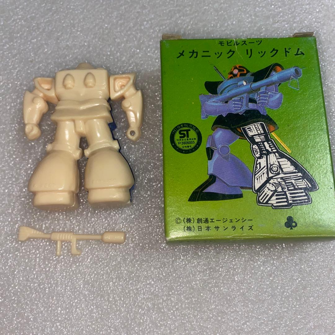 ガンダム　リックドム　メカニック　クローバー　コスモス　ミニプラモ　箱付　当時物