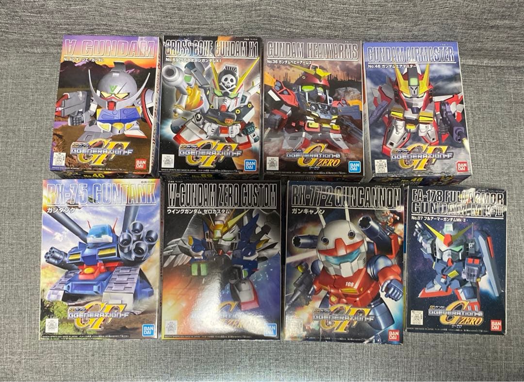 Gジェネレーション　GF BB戦士 22体セット