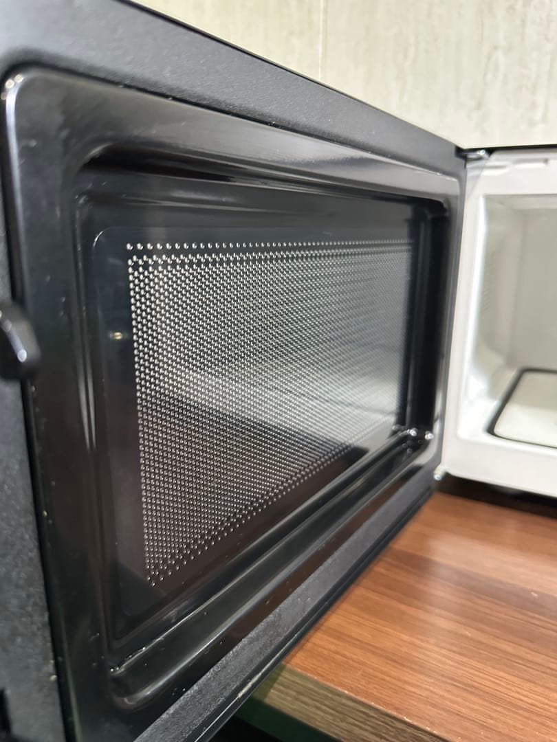 美品 TWINBIRD 電子レンジ20L ブラック 2024年製 DR-D278